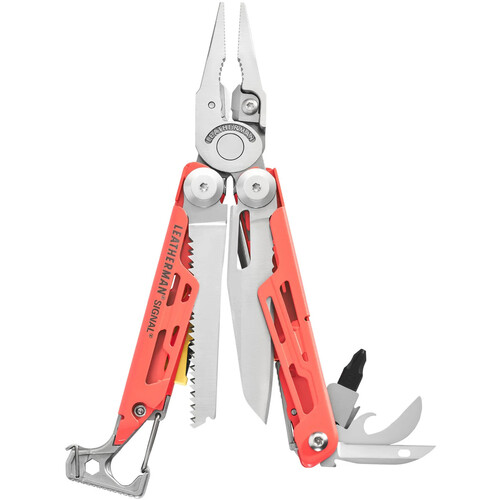 Leatherman Signal Multi-Tool (Guava&nbspClamshell Packaging)