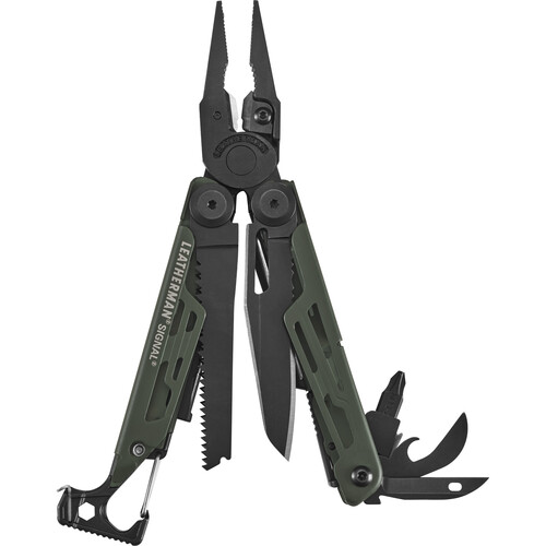 Leatherman Signal Multi-Tool with Black Nylon Sheath&nbsp(OD Green Box)