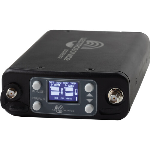 Lectrosonics DCR822 Compact Dual-Channel Digital Wireless Receiver (B1/C1: 537 to 691 MHz Export Markets)