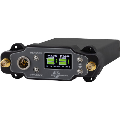 Lectrosonics DSR Two-Channel Digital Slot Receiver (B1C1: 537 to 691 MHz)