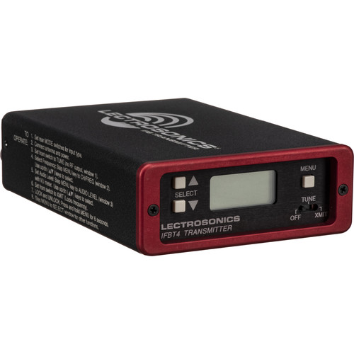 Lectrosonics IFBT4-VHF Frequency Agile IFB Transmitter (174.100 to 215.750 MHz)