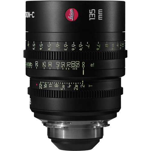 Leitz Cine 135mm T2.0 Summicron-C Lens (PL Mount Marked in Feet)