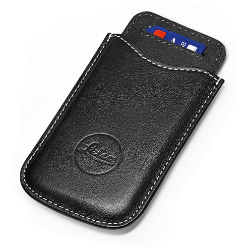 Leica SD and Credit Card Holder (Black) 18538 B&H Photo Video