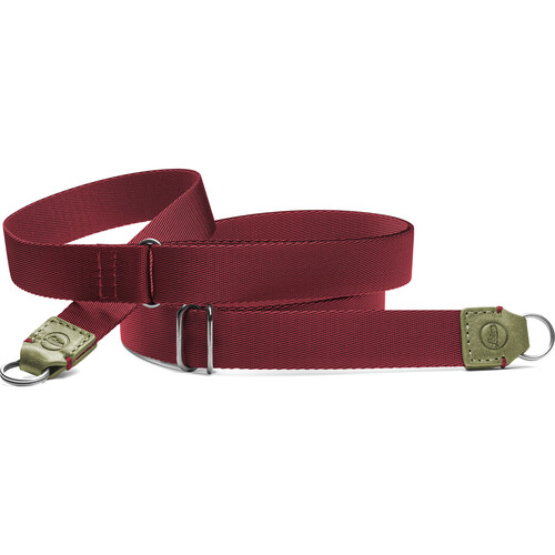 Leica D Lux-8 Carrying Strap (Olive/Burgundy)