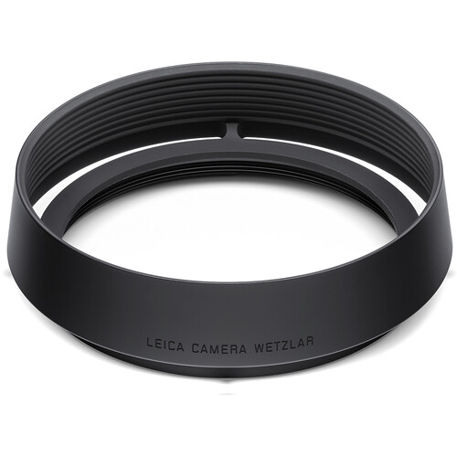 Leica Round Lens Hood Q (Aluminum Black)