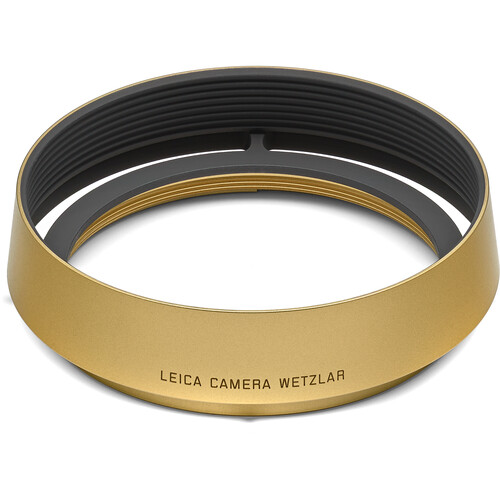 Leica Round Lens Hood Q (Brass Blasted Finish)