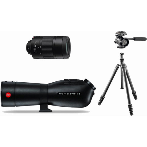Leica APOTelevid 65 2550x65mm Spotting Scope Travel Kit 40138