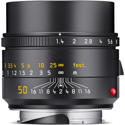 Leica Summilux-M 50mm f/1.4 ASPH. Lens (Leica M Black Reissue)