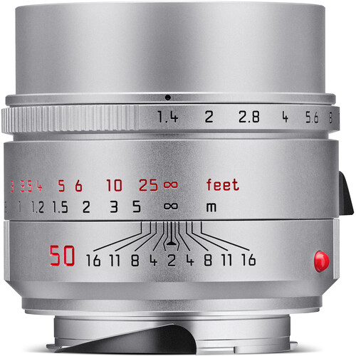 Leica Summilux-M 50mm f/1.4 ASPH. Lens (Leica M Silver Reissue)