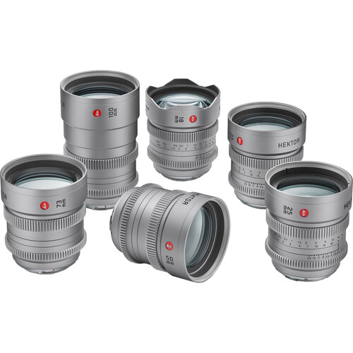 Leitz Cine HEKTOR T2.1 6-Lens Set (Sony E)