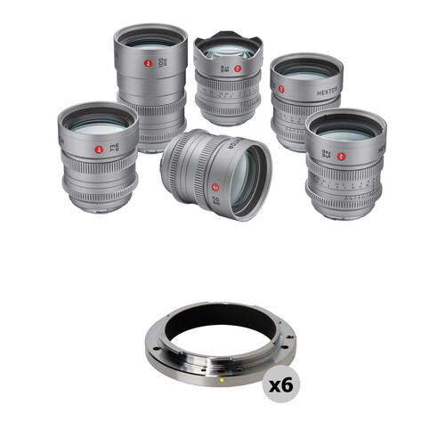 Leitz Cine HEKTOR T2.1 6-Lens Set (Sony E Nikon Z)