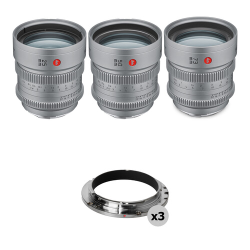 Leitz Cine HEKTOR T2.1 3-Lens Set (Sony E L-Mount)