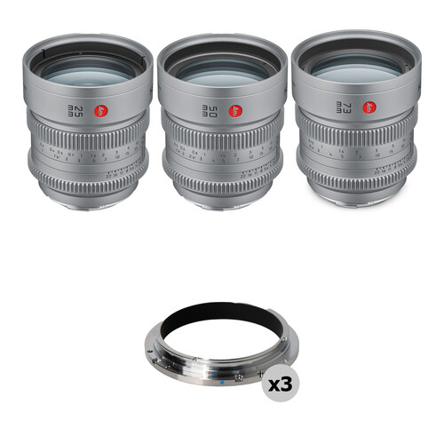 Leitz Cine HEKTOR T2.1 3-Lens Set (Sony E Canon RF)