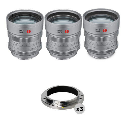 Leitz Cine HEKTOR T2.1 3-Lens Set (Sony E Nikon Z)