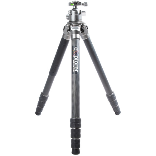 Explorer Photo & Video EX-EXPPRO Expedition Pro Carbon Fiber Tripod with Monopod and BX-40 Ball Head