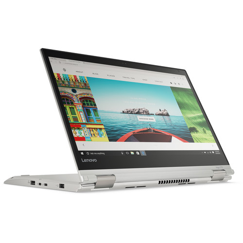 Topseller Thinkpad Yoga 370 Touch Laptop with Intel Core i7-7500U, 16GB DDR4 RAM, 512GB SSD - 13.3" - Silver - 20JH0021US