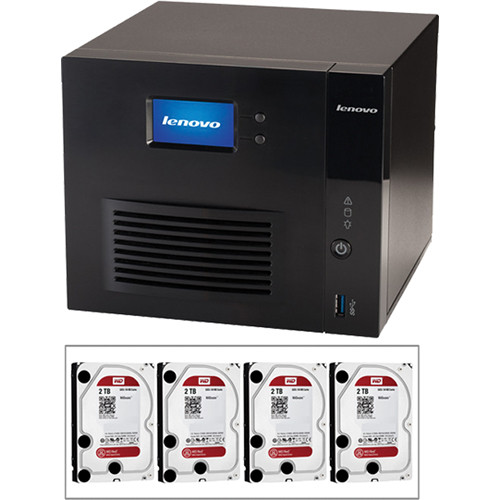 LenovoEMC Iomega IX4300D Network Storage Device & Four 2TB