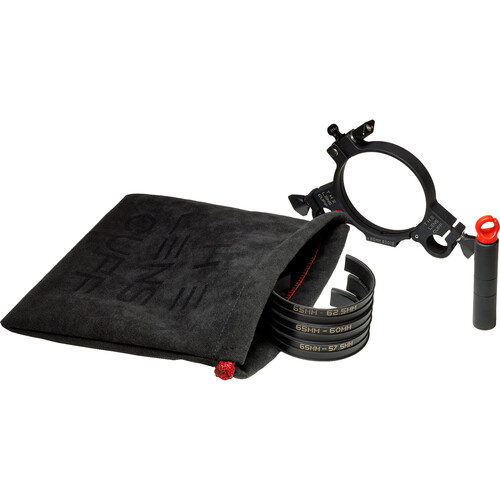 Lens Cuff 65mm Lens Cuff with Inserts for 62.5 60 and 57.5mm Lens Diameters