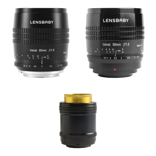 Lensbaby Twist of Velvet Pro Lens Kit for Sony E