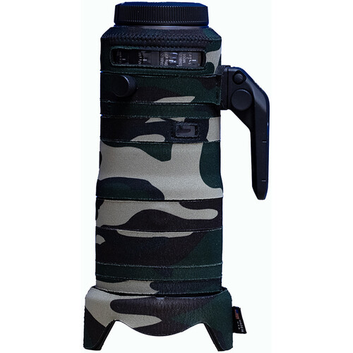 LensCoat Lens Cover for Canon RF 24-105mm f/2.8 L IS USMZ Lens (Forest Green Camo)