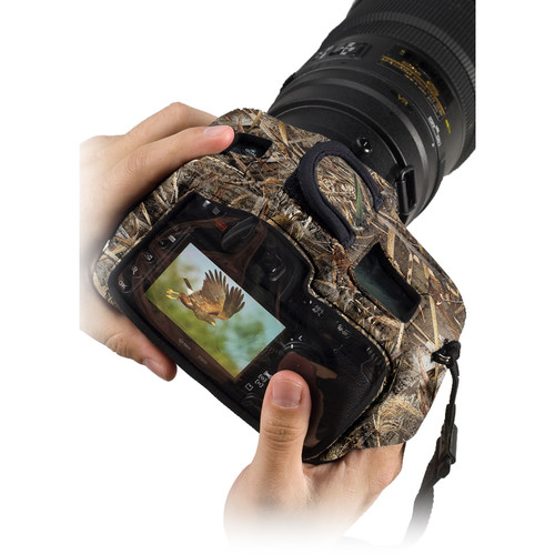 LensCoat BodyGuard CB Clear Back Camera Case (Realtree MAX-5)