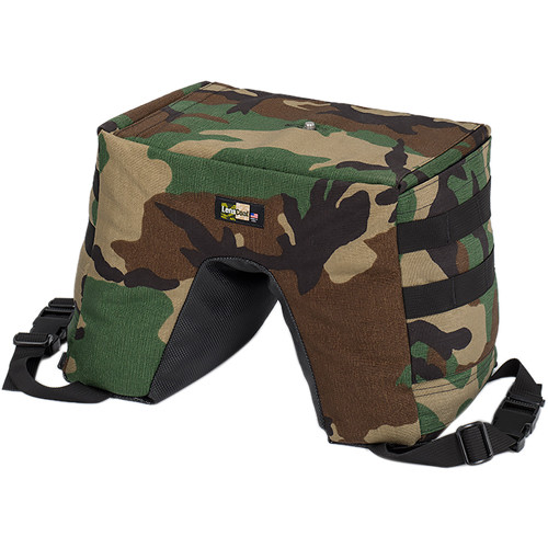 LensCoat LensSack Pro Beanbag Support (Forest Green Camo)