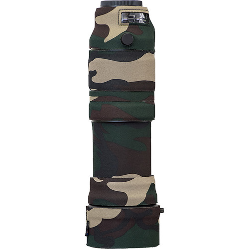 LensCoat Lens Cover for Panasonic 100-400mm DG OIS (Forest Green Camo)