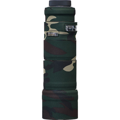 LensCoat Telephoto Lens Cover for Sigma 150mm Macro f2.8 EX DG OS HSM APO Lens (Forest Green Camo)