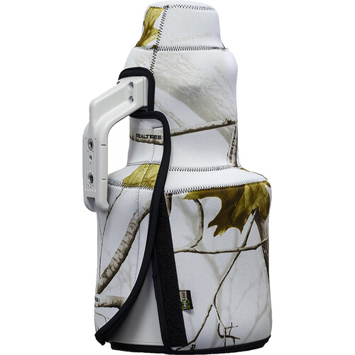 LensCoat TravelCoat Cover for Canon 400mm f/2.8 IS III Lens with Hood (Realtree Snow)