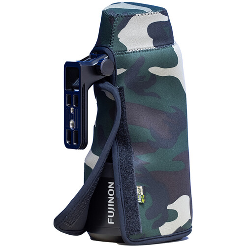 LensCoat Travelcoat Cover for FUJIFILM 500mm f/5.6 Lens (Forest Green Camo)