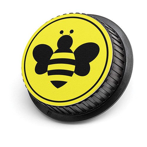 LenzBuddy Bumblebee Rear Lens Cap for Canon (Yellow)