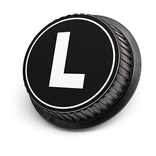 LenzBuddy L Rear Lens Cap for Canon Cameras (Black & White)