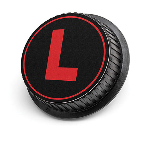 LenzBuddy L Rear Lens Cap for Canon Cameras (Red)