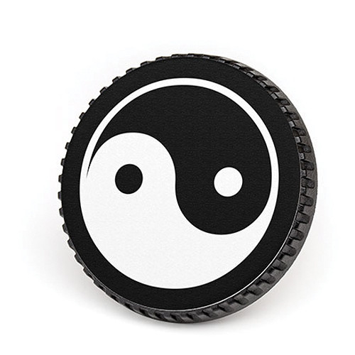 LenzBuddy Body Cap for Canon EF Mount Cameras (Yin Yang Black/White)