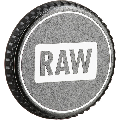 LenzBuddy Body Cap for Canon EF Mount Cameras (RAW Black/White)