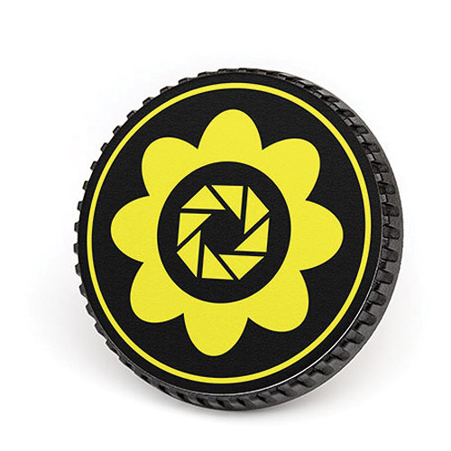 LenzBuddy Body Cap for Nikon F Mount Cameras (Flower Yellow)