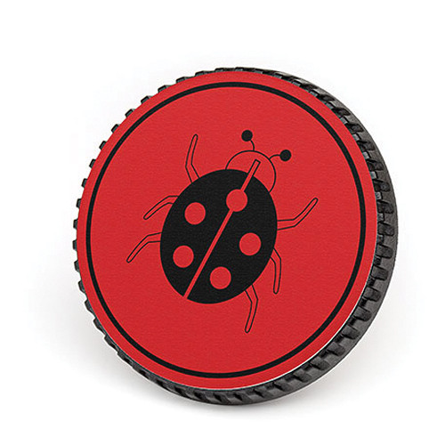 LenzBuddy Body Cap for Nikon F Mount Cameras (Ladybug Red)