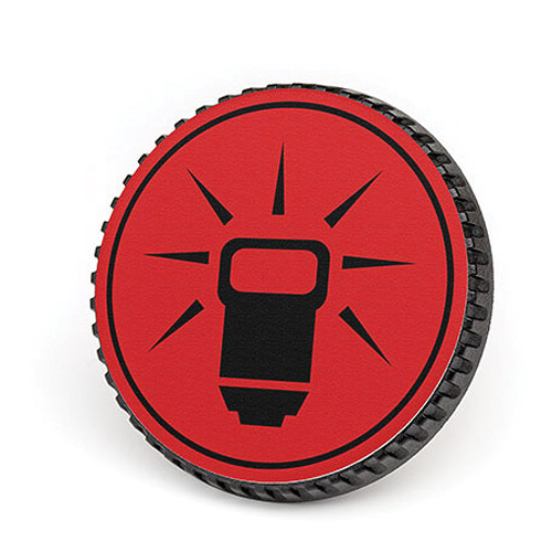 LenzBuddy Body Cap for Nikon F Mount Cameras (Flash Red)