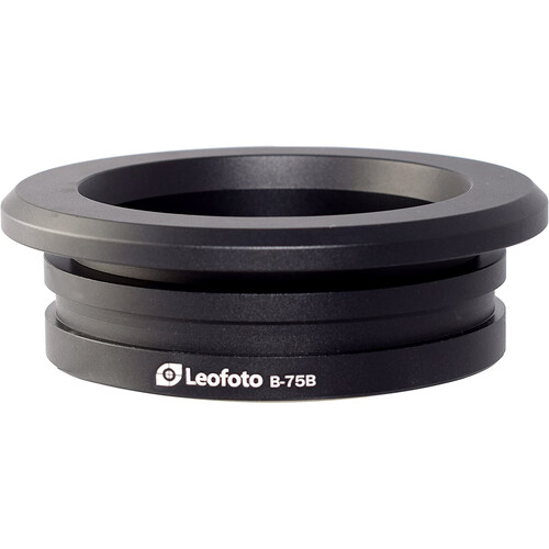 Leofoto 75mm Top Bowl Adapter for LN-404C Tripod