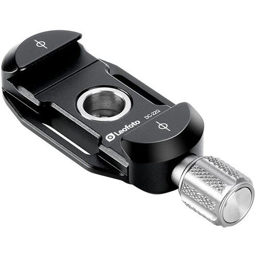 Leofoto 22mm Micro QR Clamp with Strap Bosses