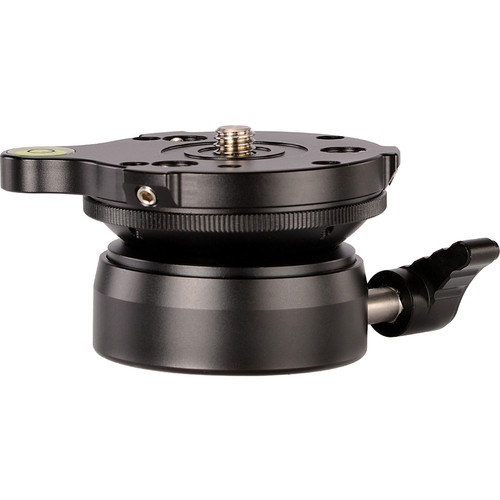 LEOFOTO LB-66 66mm Leveling Base for Tripod Fluid Dampened w Level