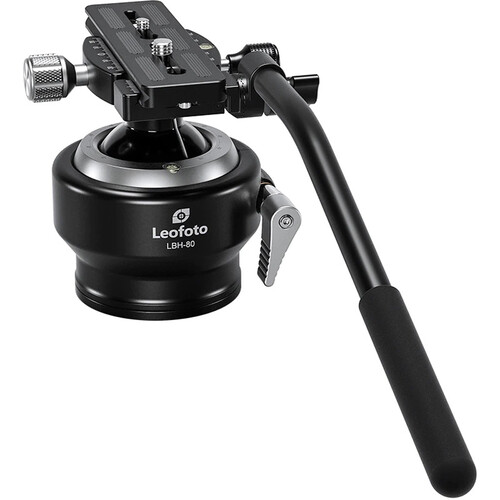Leofoto Double Sphere Arca Ball Head and QR Plate