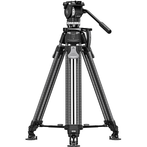 Leofoto LVF-163C+FH-10 Carbon Fiber Tripod & Fluid Head System