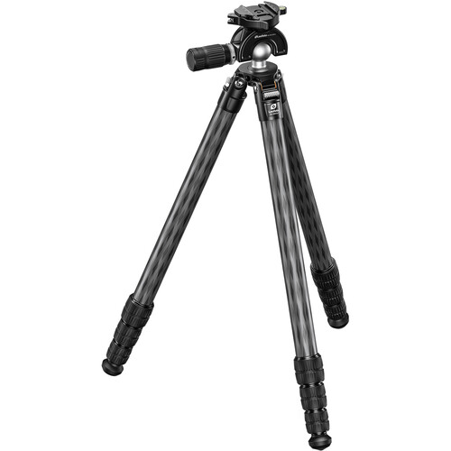 Leofoto SA-324CLX Carbon Fiber Tripod with MH-40X Arca-Type Ball Head