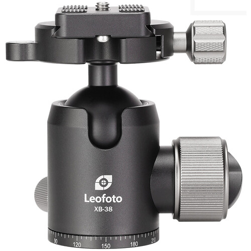 Leofoto XB-38 Ball Head with BPL-50 Quick Release Plate