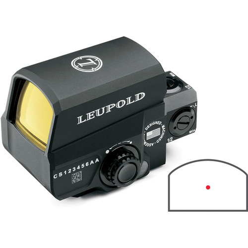 Leupold 1x32 LCO Reflex Sight (1 MOA Red Dot Reticle) 119691 B&H