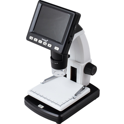 Levenhuk DTX 500 LCD Digital Microscope (Gray) 61024 B&H Photo