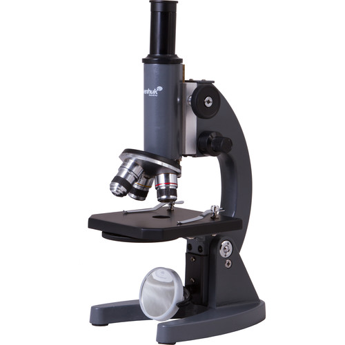 Levenhuk 5S NG Monocular Microscope (Gray) 71916 B&H Photo Video