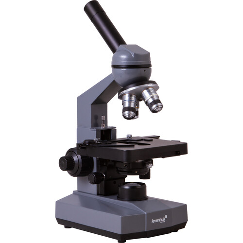 Levenhuk 320 Plus Biological Monocular 40?1600x Microscope with Achromatic Wide-Angle Optics, LED Light and Filters