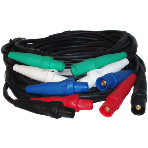 Lex Products #2 AWG-Rated 5-Wire Banded CamLock Cable (50')